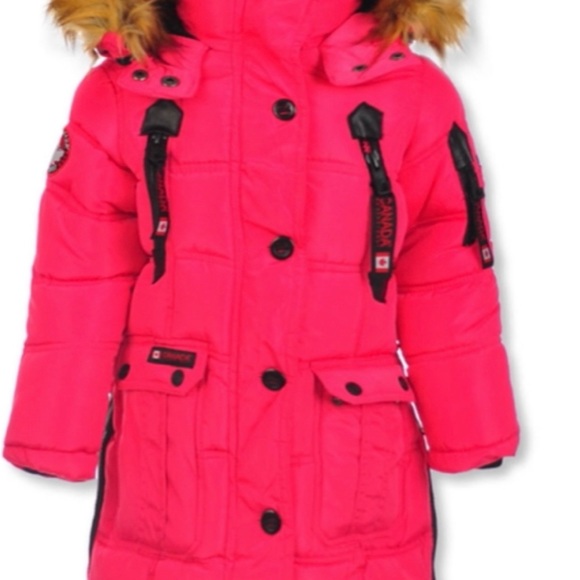 Canada Weathergear Fuchsia Jacket 3T NWT - Picture 4 of 5